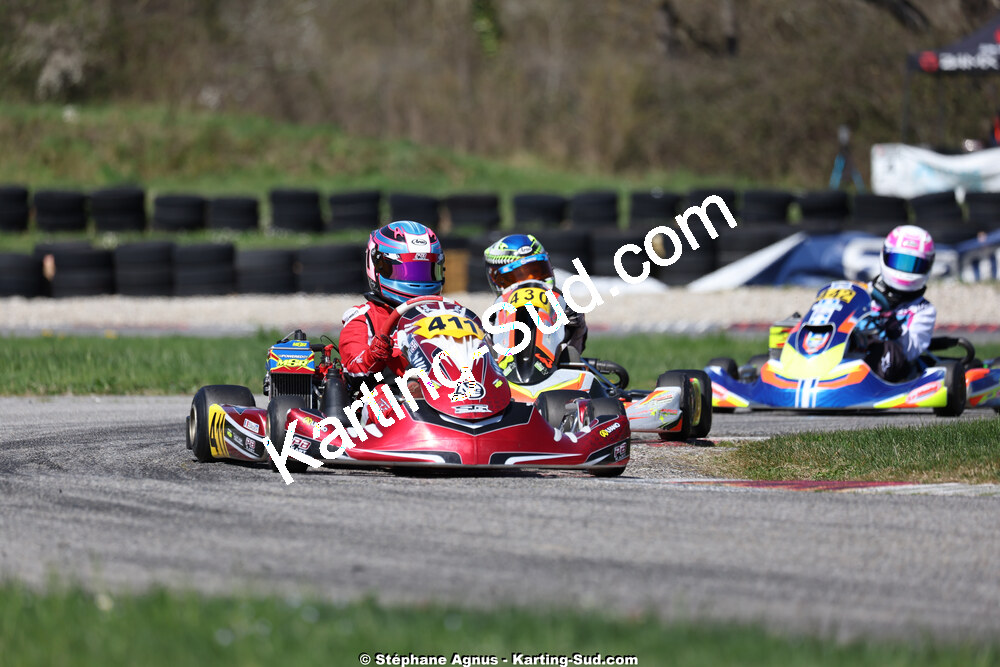 29 & 30/03/2025 : 2ème manche du Championnat du Sud au circuit d’Aigues-Vives (photos Stéphane Agnus) 2025 — karting