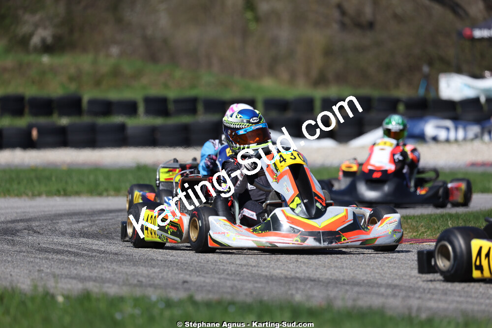 29 & 30/03/2025 : 2ème manche du Championnat du Sud au circuit d’Aigues-Vives (photos Stéphane Agnus) 2025 — karting