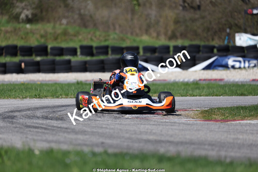 29 & 30/03/2025 : 2ème manche du Championnat du Sud au circuit d’Aigues-Vives (photos Stéphane Agnus) 2025 — karting