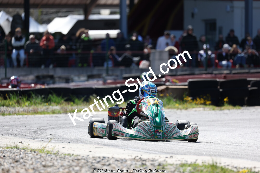 29 & 30/03/2025 : 2ème manche du Championnat du Sud au circuit d’Aigues-Vives (photos Stéphane Agnus) 2025 — karting