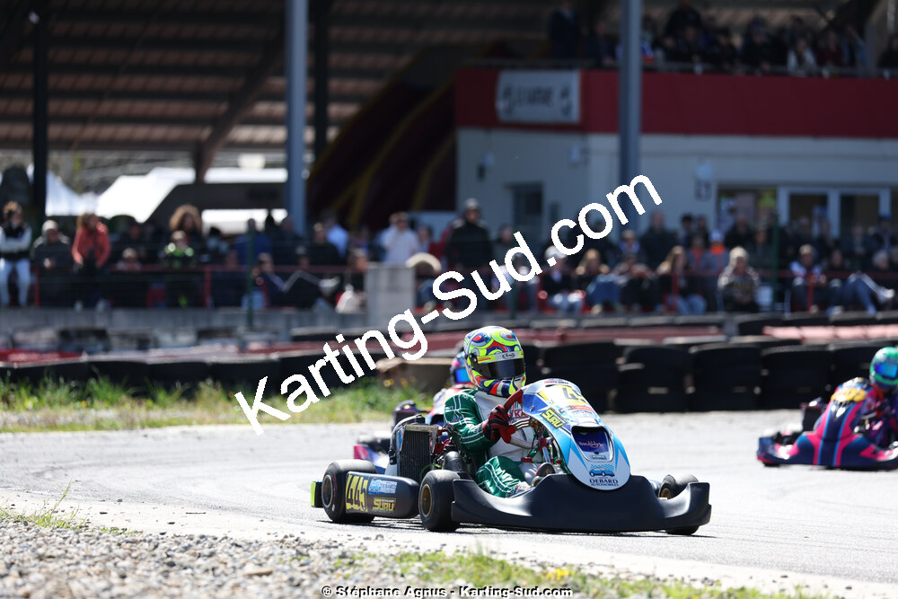 29 & 30/03/2025 : 2ème manche du Championnat du Sud au circuit d’Aigues-Vives (photos Stéphane Agnus) 2025 — karting
