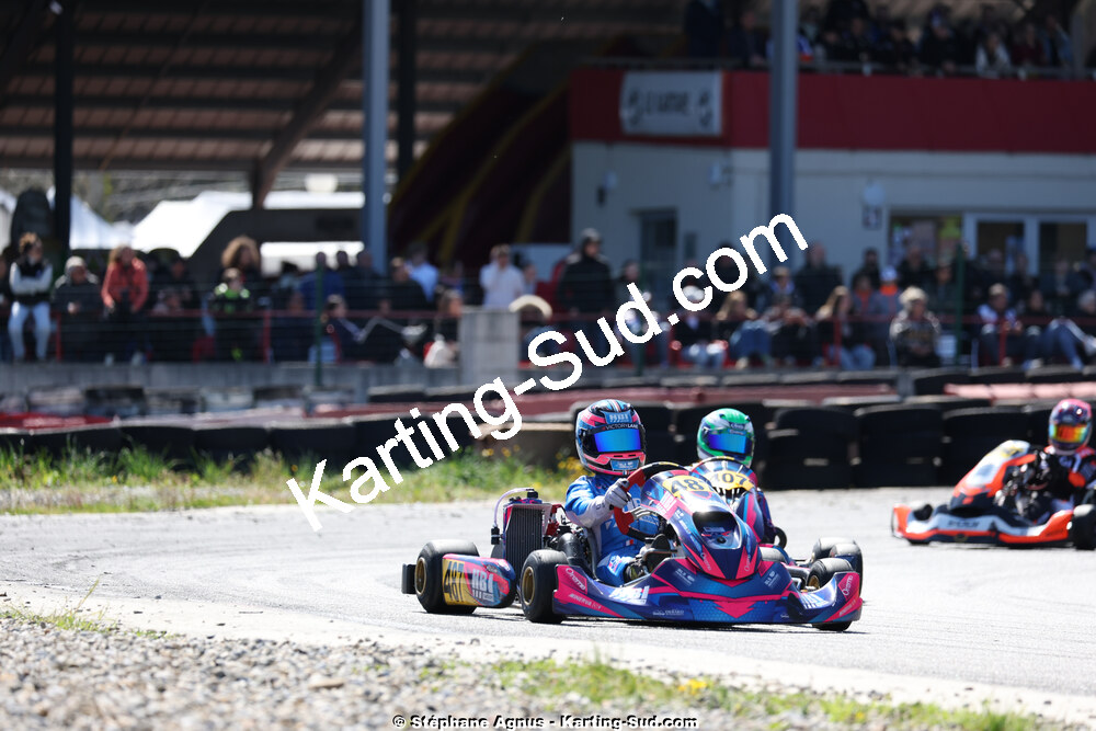 29 & 30/03/2025 : 2ème manche du Championnat du Sud au circuit d’Aigues-Vives (photos Stéphane Agnus) 2025 — karting