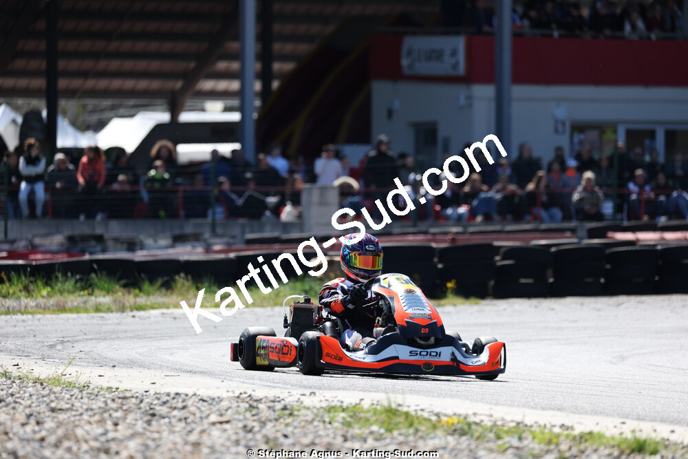 29 & 30/03/2025 : 2ème manche du Championnat du Sud au circuit d’Aigues-Vives (photos Stéphane Agnus) 2025 — karting