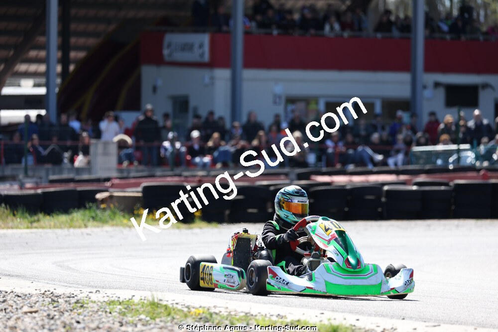 29 & 30/03/2025 : 2ème manche du Championnat du Sud au circuit d’Aigues-Vives (photos Stéphane Agnus) 2025 — karting