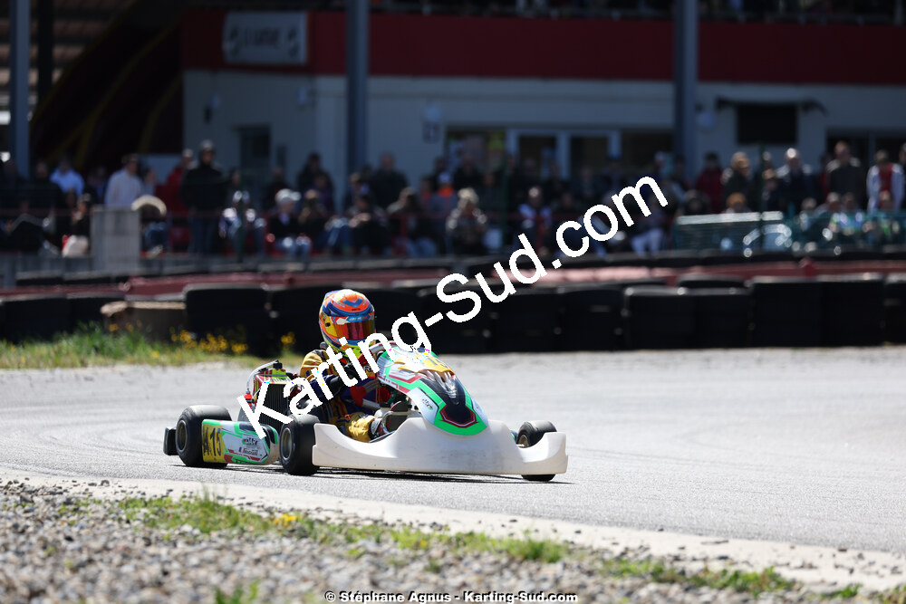 29 & 30/03/2025 : 2ème manche du Championnat du Sud au circuit d’Aigues-Vives (photos Stéphane Agnus) 2025 — karting