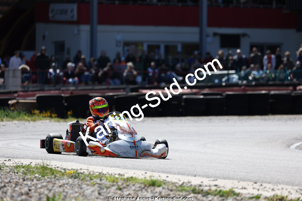 29 & 30/03/2025 : 2ème manche du Championnat du Sud au circuit d’Aigues-Vives (photos Stéphane Agnus) 2025 — karting