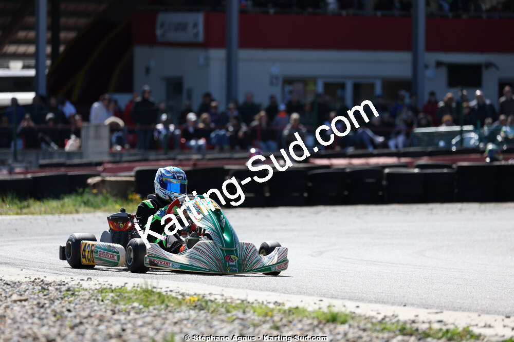 29 & 30/03/2025 : 2ème manche du Championnat du Sud au circuit d’Aigues-Vives (photos Stéphane Agnus) 2025 — karting