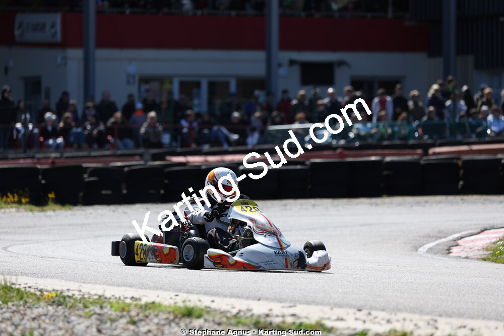29 & 30/03/2025 : 2ème manche du Championnat du Sud au circuit d’Aigues-Vives (photos Stéphane Agnus) 2025 — karting