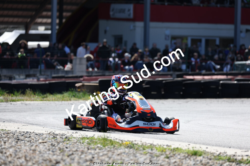 29 & 30/03/2025 : 2ème manche du Championnat du Sud au circuit d’Aigues-Vives (photos Stéphane Agnus) 2025 — karting
