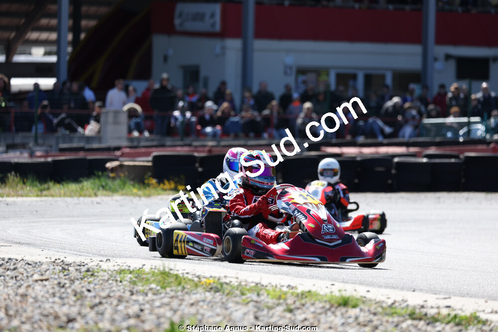 29 & 30/03/2025 : 2ème manche du Championnat du Sud au circuit d’Aigues-Vives (photos Stéphane Agnus) 2025 — karting