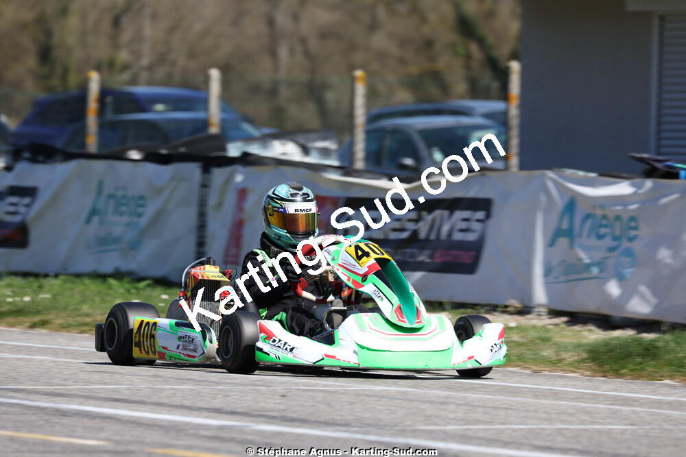 29 & 30/03/2025 : 2ème manche du Championnat du Sud au circuit d’Aigues-Vives (photos Stéphane Agnus) 2025 — karting