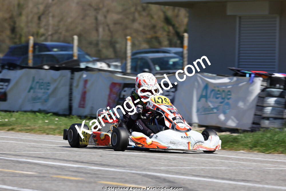 29 & 30/03/2025 : 2ème manche du Championnat du Sud au circuit d’Aigues-Vives (photos Stéphane Agnus) 2025 — karting