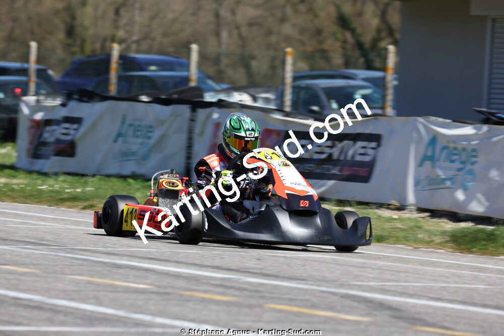 29 & 30/03/2025 : 2ème manche du Championnat du Sud au circuit d’Aigues-Vives (photos Stéphane Agnus) 2025 — karting