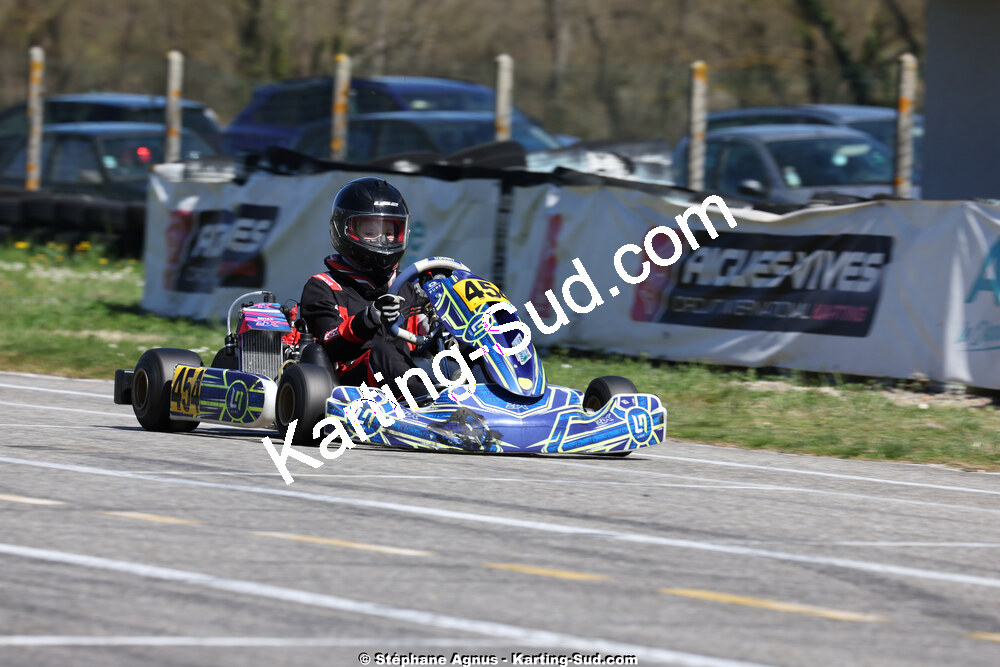 29 & 30/03/2025 : 2ème manche du Championnat du Sud au circuit d’Aigues-Vives (photos Stéphane Agnus) 2025 — karting