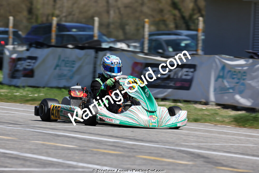 29 & 30/03/2025 : 2ème manche du Championnat du Sud au circuit d’Aigues-Vives (photos Stéphane Agnus) 2025 — karting