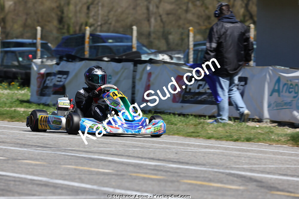 29 & 30/03/2025 : 2ème manche du Championnat du Sud au circuit d’Aigues-Vives (photos Stéphane Agnus) 2025 — karting