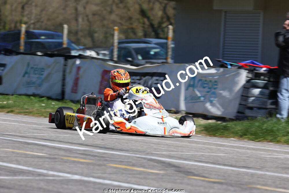 29 & 30/03/2025 : 2ème manche du Championnat du Sud au circuit d’Aigues-Vives (photos Stéphane Agnus) 2025 — karting