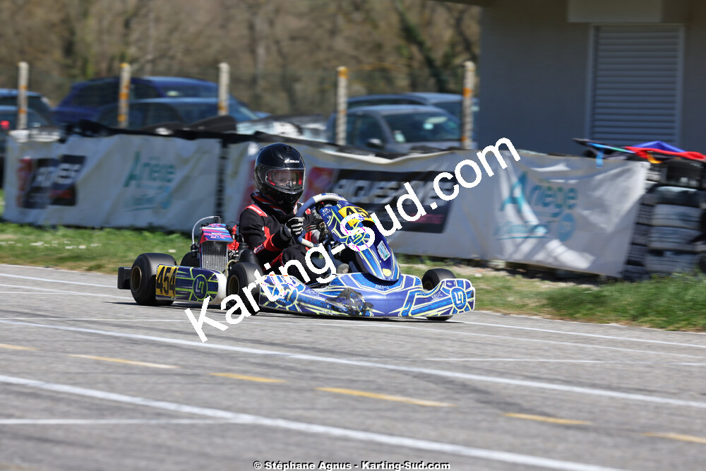 29 & 30/03/2025 : 2ème manche du Championnat du Sud au circuit d’Aigues-Vives (photos Stéphane Agnus) 2025 — karting