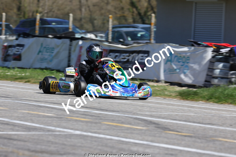 29 & 30/03/2025 : 2ème manche du Championnat du Sud au circuit d’Aigues-Vives (photos Stéphane Agnus) 2025 — karting