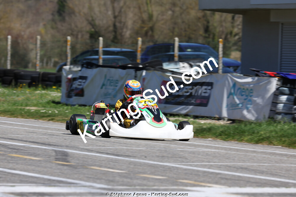 29 & 30/03/2025 : 2ème manche du Championnat du Sud au circuit d’Aigues-Vives (photos Stéphane Agnus) 2025 — karting