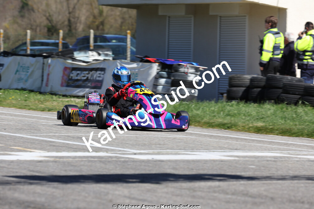 29 & 30/03/2025 : 2ème manche du Championnat du Sud au circuit d’Aigues-Vives (photos Stéphane Agnus) 2025 — karting