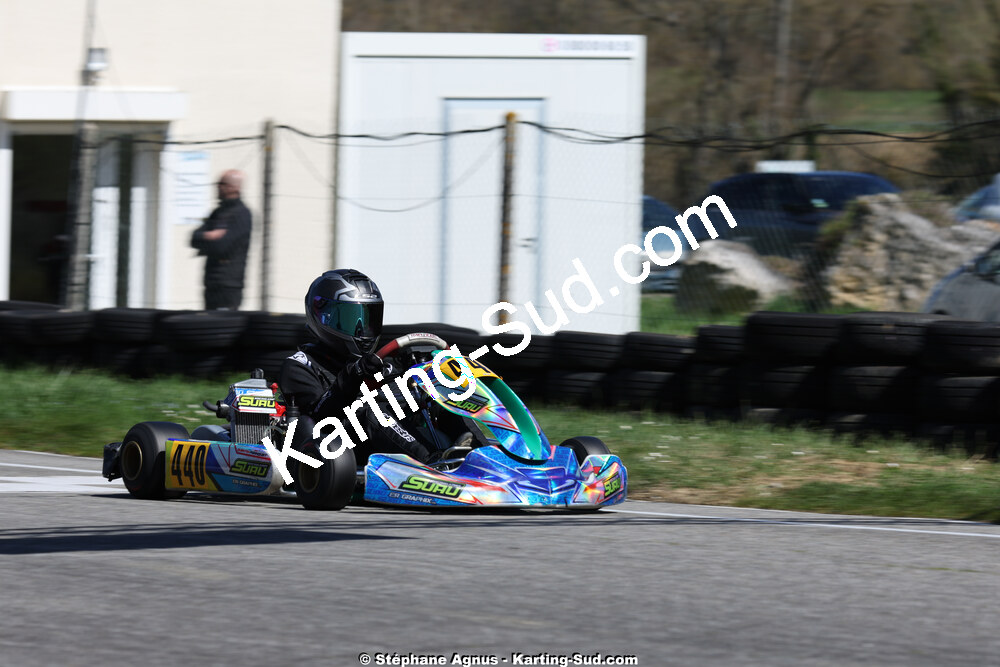 29 & 30/03/2025 : 2ème manche du Championnat du Sud au circuit d’Aigues-Vives (photos Stéphane Agnus) 2025 — karting