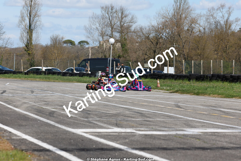 29 & 30/03/2025 : 2ème manche du Championnat du Sud au circuit d’Aigues-Vives (photos Stéphane Agnus) 2025 — karting