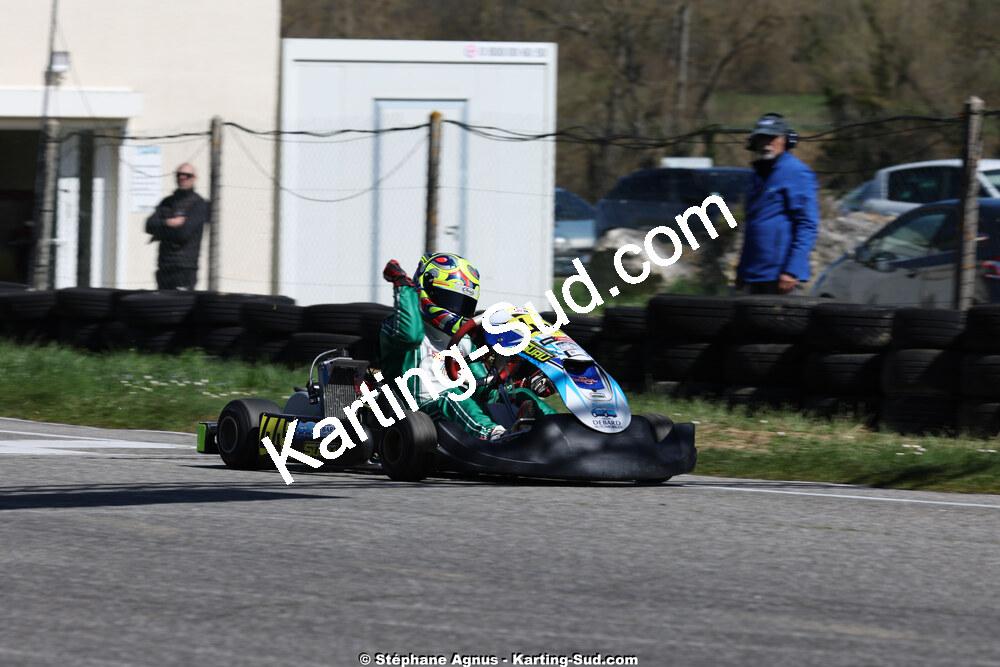 29 & 30/03/2025 : 2ème manche du Championnat du Sud au circuit d’Aigues-Vives (photos Stéphane Agnus) 2025 — karting