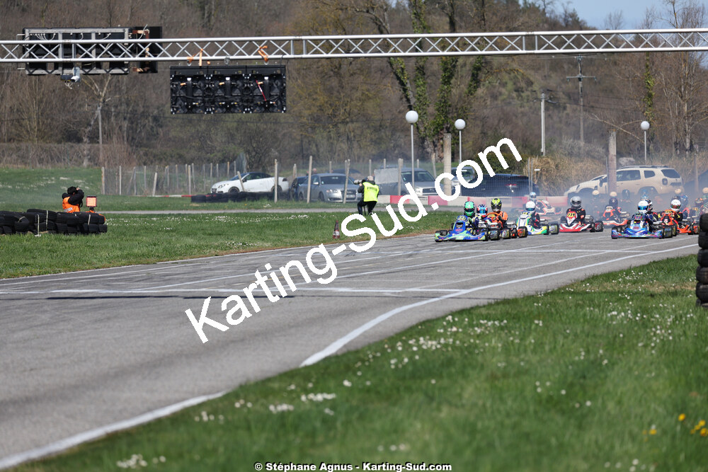 29 & 30/03/2025 : 2ème manche du Championnat du Sud au circuit d’Aigues-Vives (photos Stéphane Agnus) 2025 — karting