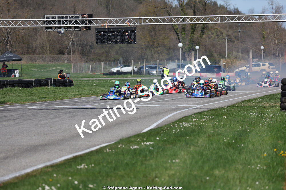 29 & 30/03/2025 : 2ème manche du Championnat du Sud au circuit d’Aigues-Vives (photos Stéphane Agnus) 2025 — karting