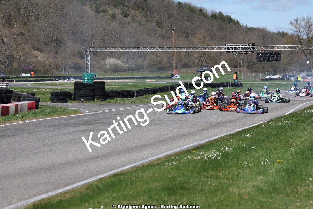 29 & 30/03/2025 : 2ème manche du Championnat du Sud au circuit d’Aigues-Vives (photos Stéphane Agnus) 2025 — karting