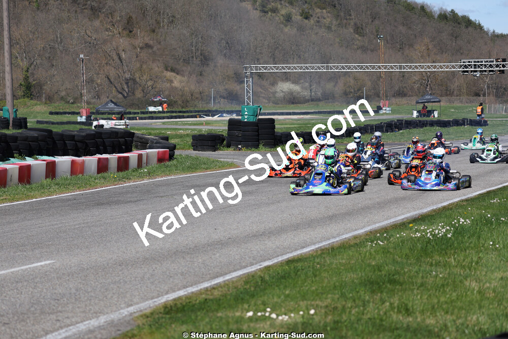 29 & 30/03/2025 : 2ème manche du Championnat du Sud au circuit d’Aigues-Vives (photos Stéphane Agnus) 2025 — karting