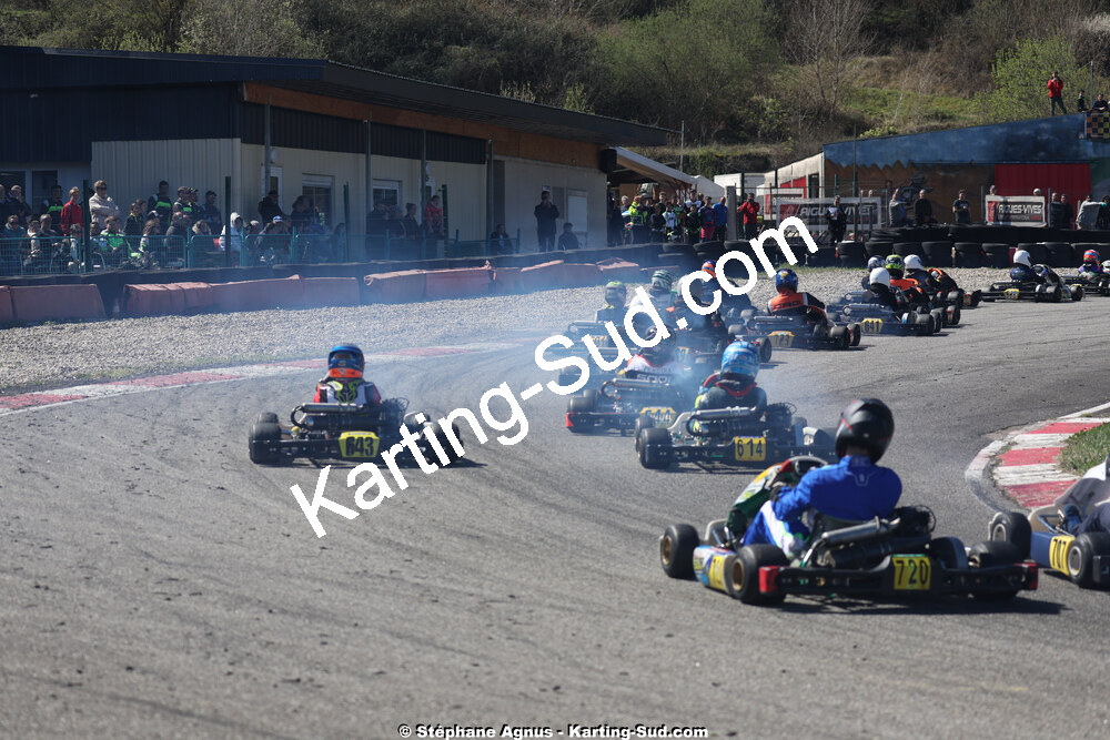 29 & 30/03/2025 : 2ème manche du Championnat du Sud au circuit d’Aigues-Vives (photos Stéphane Agnus) 2025 — karting