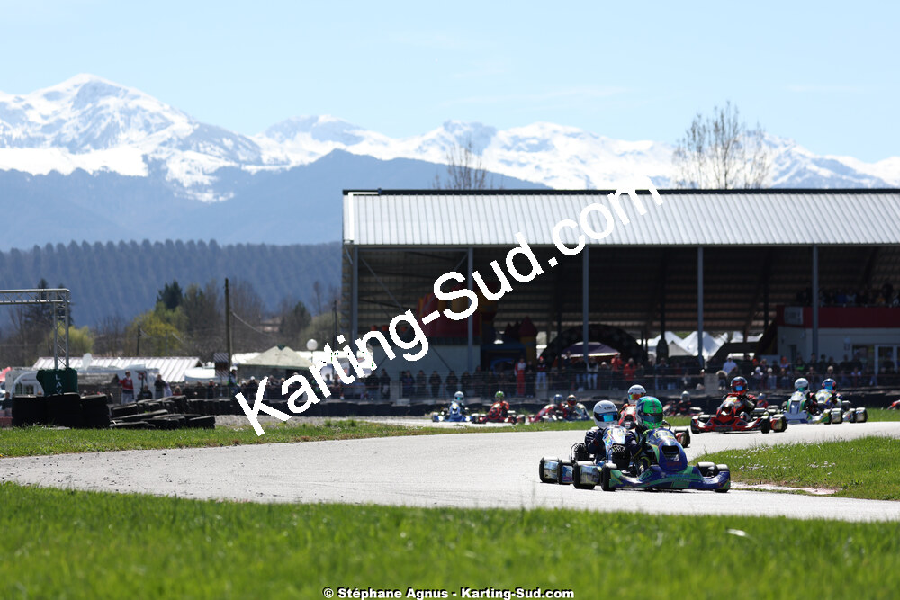 29 & 30/03/2025 : 2ème manche du Championnat du Sud au circuit d’Aigues-Vives (photos Stéphane Agnus) 2025 — karting