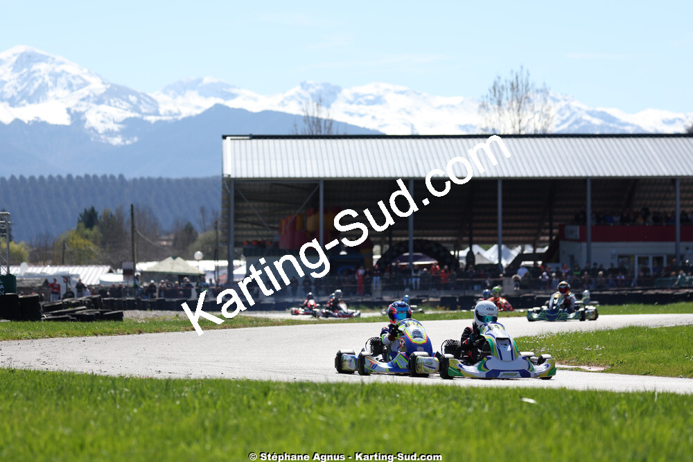 29 & 30/03/2025 : 2ème manche du Championnat du Sud au circuit d’Aigues-Vives (photos Stéphane Agnus) 2025 — karting