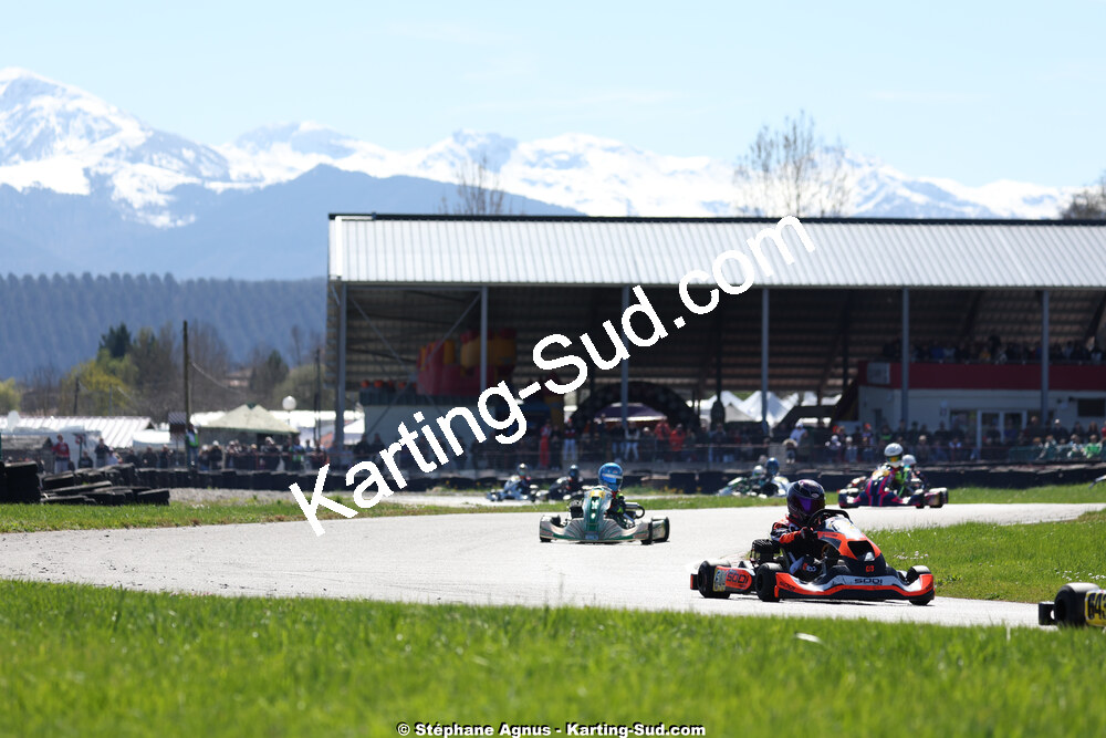 29 & 30/03/2025 : 2ème manche du Championnat du Sud au circuit d’Aigues-Vives (photos Stéphane Agnus) 2025 — karting