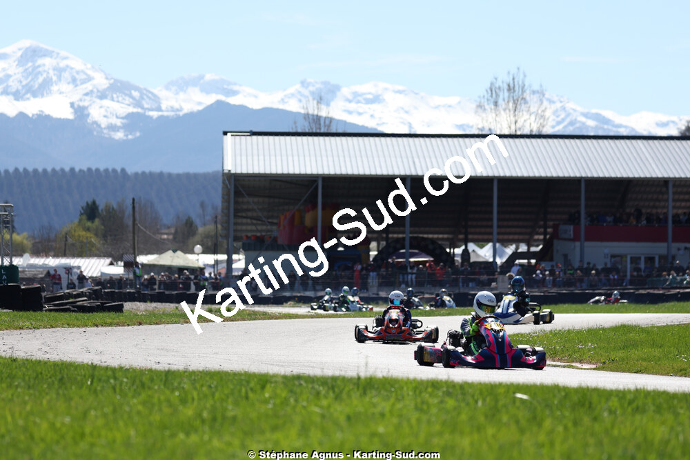 29 & 30/03/2025 : 2ème manche du Championnat du Sud au circuit d’Aigues-Vives (photos Stéphane Agnus) 2025 — karting