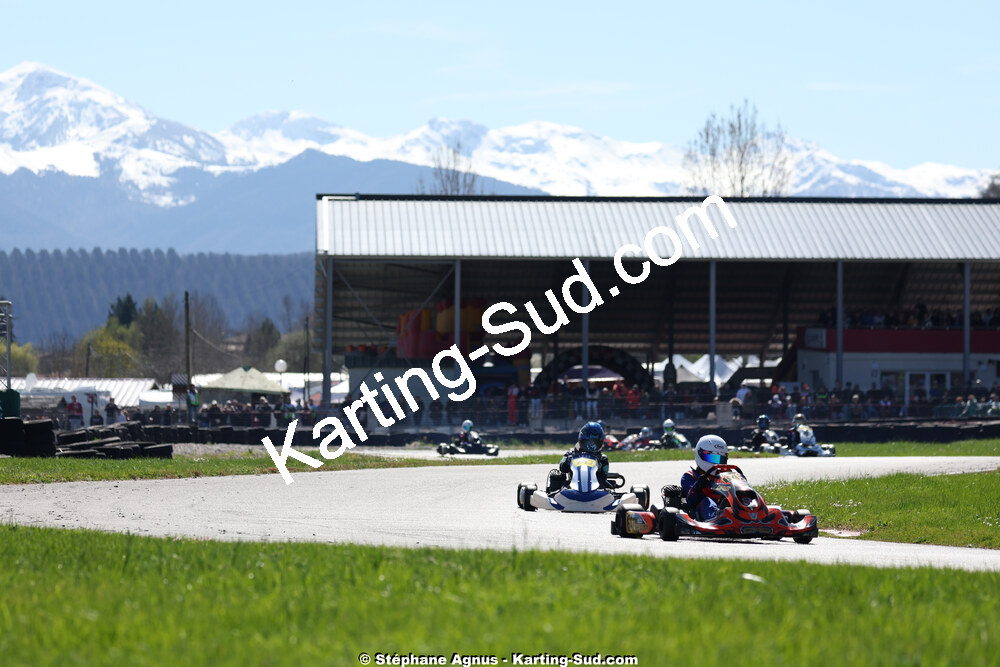 29 & 30/03/2025 : 2ème manche du Championnat du Sud au circuit d’Aigues-Vives (photos Stéphane Agnus) 2025 — karting