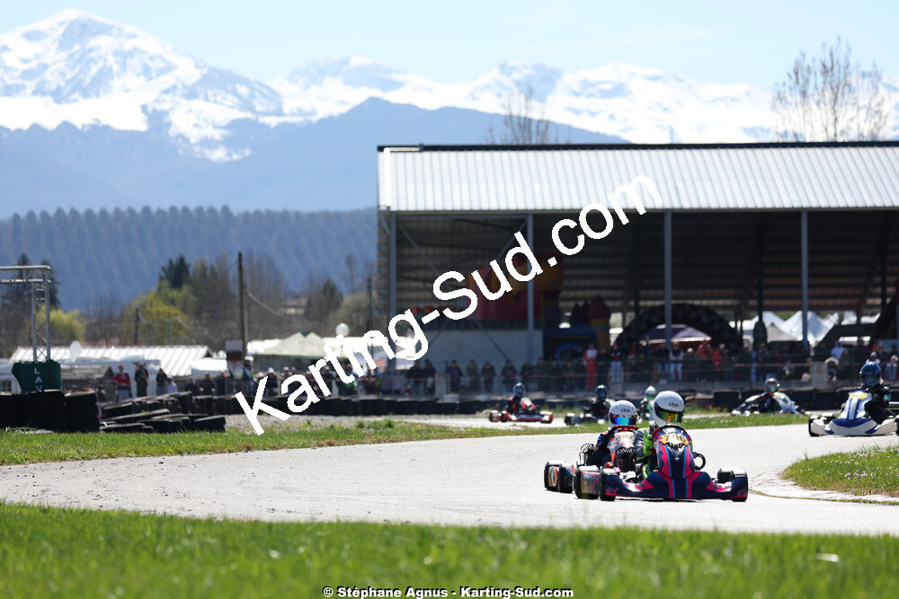 29 & 30/03/2025 : 2ème manche du Championnat du Sud au circuit d’Aigues-Vives (photos Stéphane Agnus) 2025 — karting