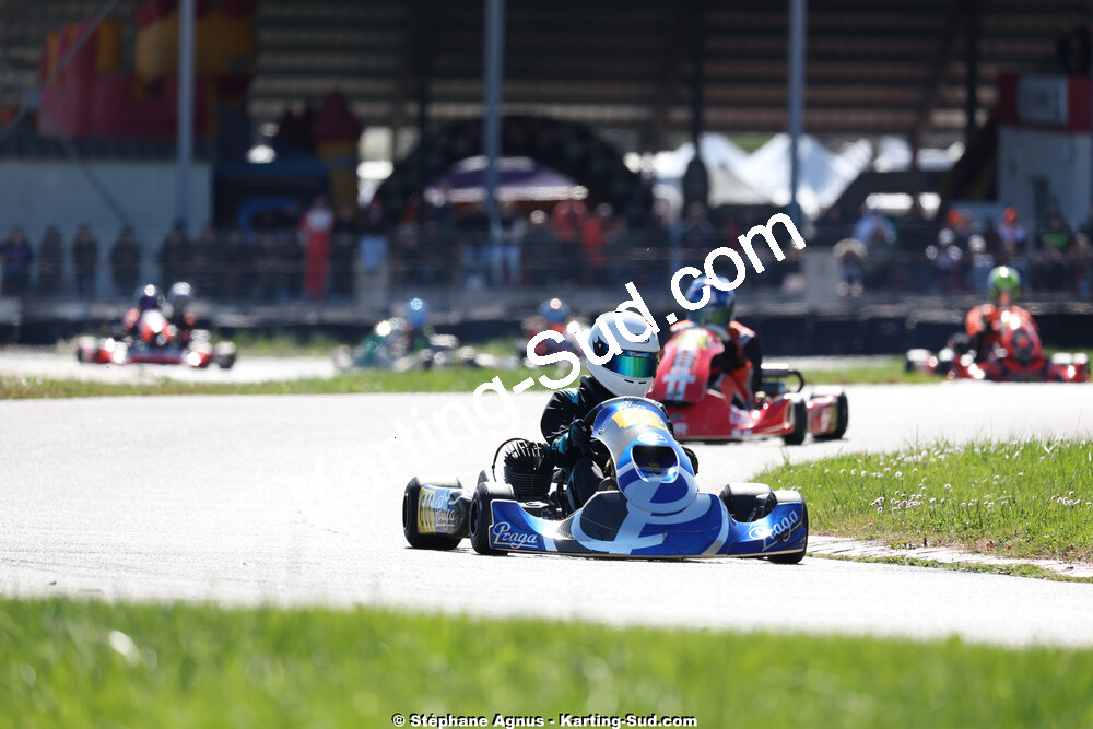 29 & 30/03/2025 : 2ème manche du Championnat du Sud au circuit d’Aigues-Vives (photos Stéphane Agnus) 2025 — karting