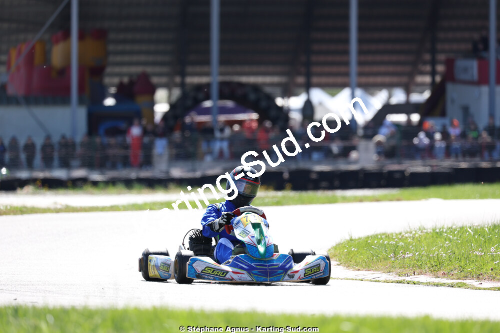 29 & 30/03/2025 : 2ème manche du Championnat du Sud au circuit d’Aigues-Vives (photos Stéphane Agnus) 2025 — karting