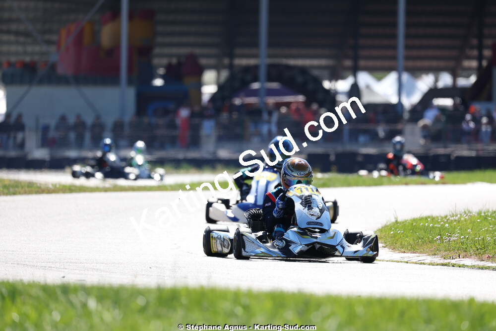 29 & 30/03/2025 : 2ème manche du Championnat du Sud au circuit d’Aigues-Vives (photos Stéphane Agnus) 2025 — karting