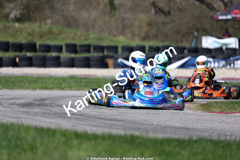 29 & 30/03/2025 : 2ème manche du Championnat du Sud au circuit d’Aigues-Vives (photos Stéphane Agnus) 2025 — karting