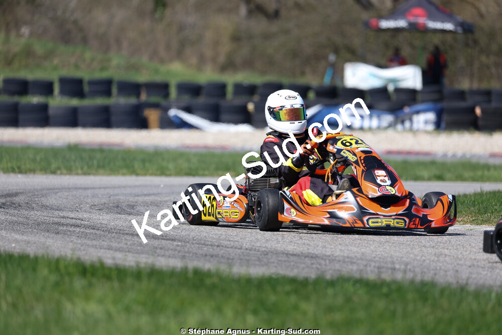 29 & 30/03/2025 : 2ème manche du Championnat du Sud au circuit d’Aigues-Vives (photos Stéphane Agnus) 2025 — karting