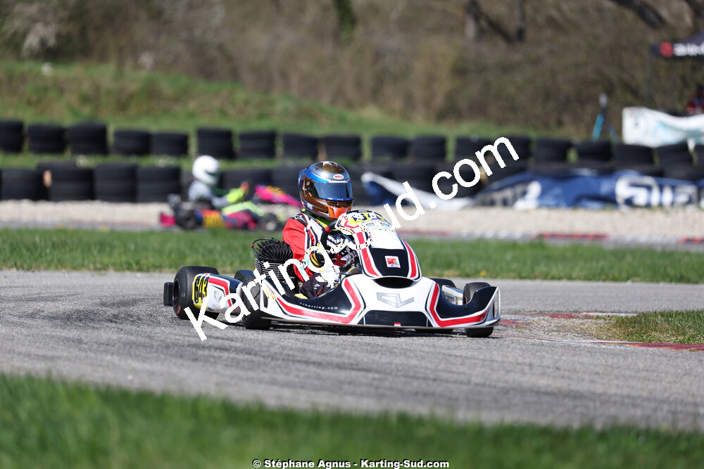 29 & 30/03/2025 : 2ème manche du Championnat du Sud au circuit d’Aigues-Vives (photos Stéphane Agnus) 2025 — karting