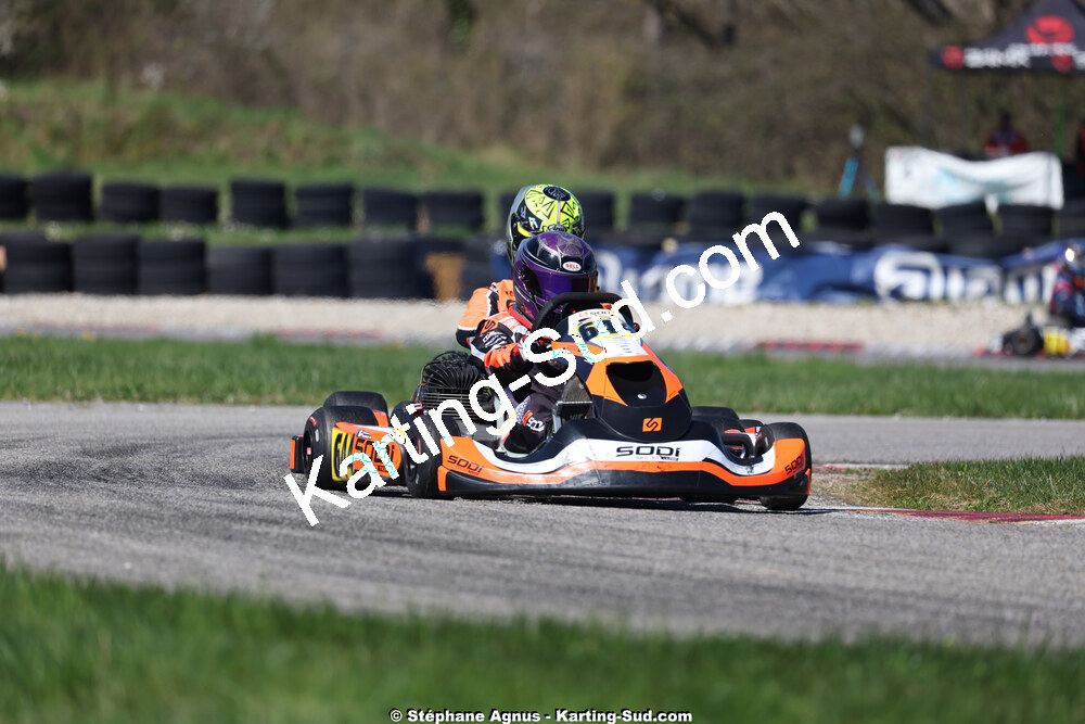 29 & 30/03/2025 : 2ème manche du Championnat du Sud au circuit d’Aigues-Vives (photos Stéphane Agnus) 2025 — karting