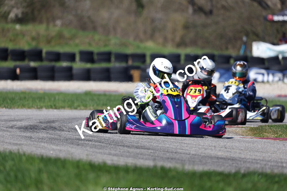29 & 30/03/2025 : 2ème manche du Championnat du Sud au circuit d’Aigues-Vives (photos Stéphane Agnus) 2025 — karting