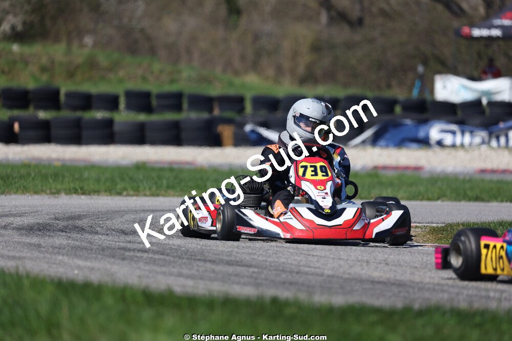 29 & 30/03/2025 : 2ème manche du Championnat du Sud au circuit d’Aigues-Vives (photos Stéphane Agnus) 2025 — karting