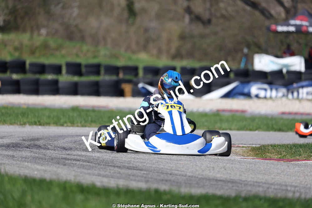 29 & 30/03/2025 : 2ème manche du Championnat du Sud au circuit d’Aigues-Vives (photos Stéphane Agnus) 2025 — karting