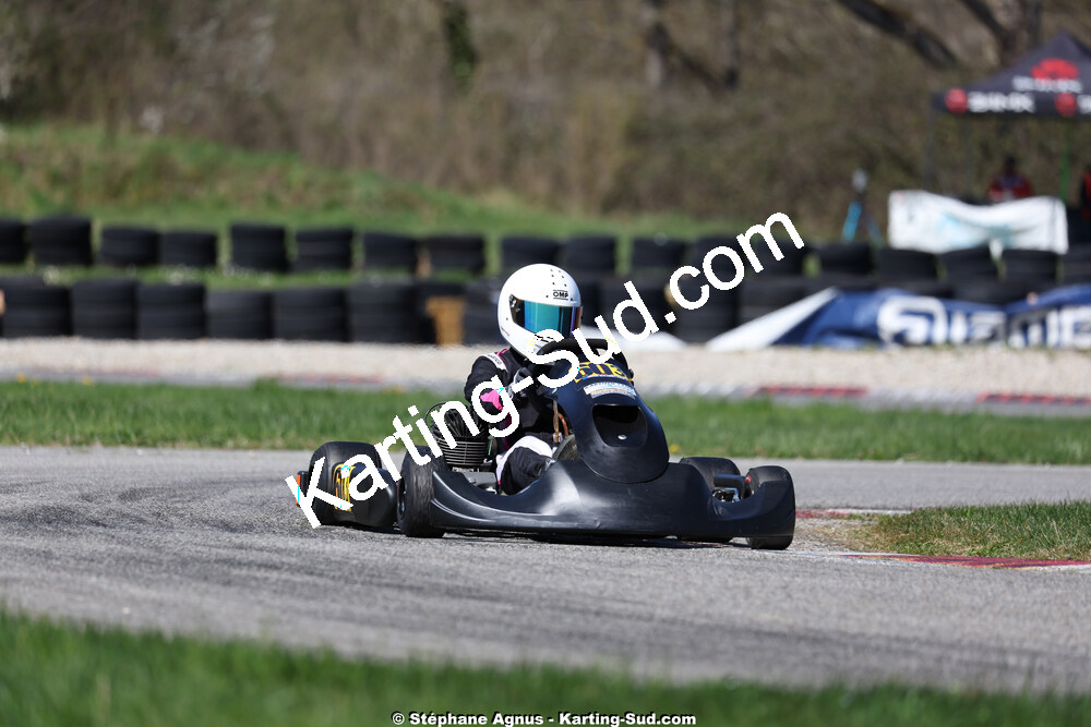 29 & 30/03/2025 : 2ème manche du Championnat du Sud au circuit d’Aigues-Vives (photos Stéphane Agnus) 2025 — karting